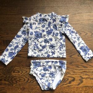 Janie & Jack Ruffle Bikini